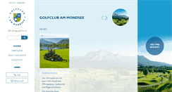 Desktop Screenshot of golfclubmondsee.at